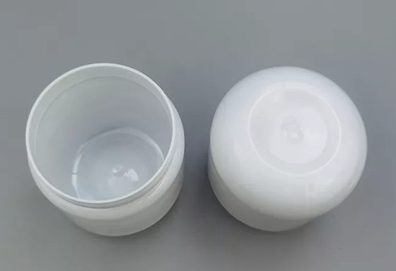 ক্রিম প্যাকেজিংয়ের জন্য OEM খালি HDPE প্লাস্টিক প্রসাধনী জার 250ml